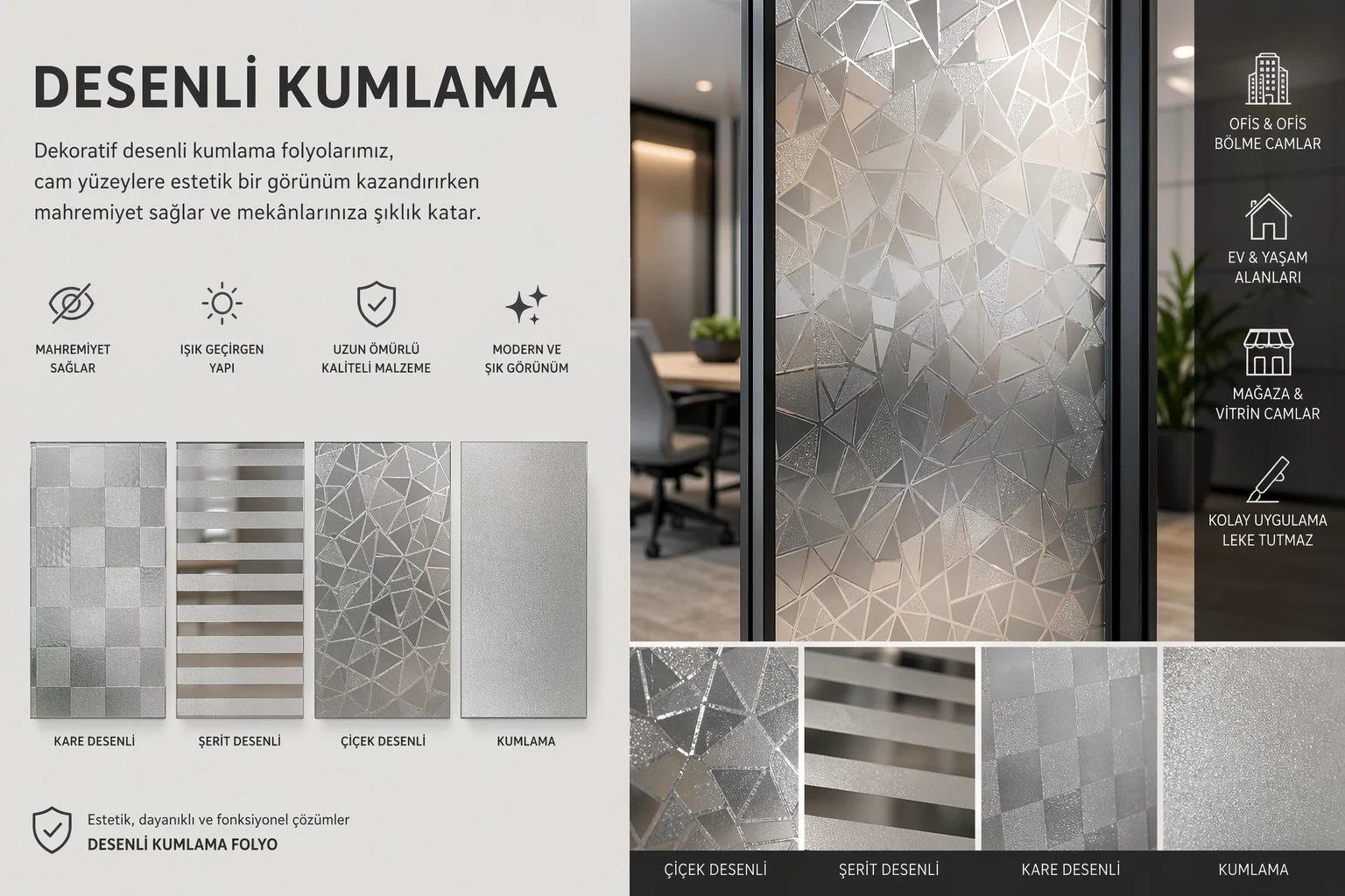 Desenli Kumlama Folyo
