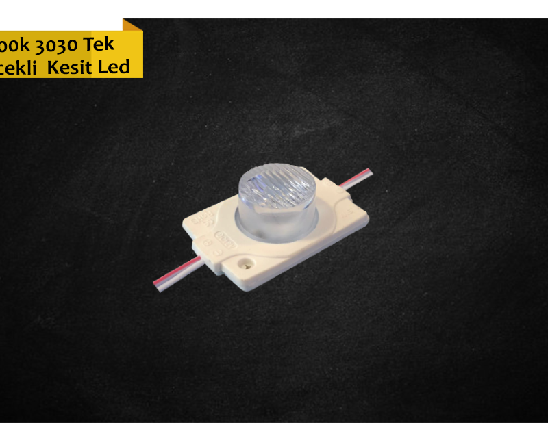 14000K 3030 Tek Mercekli Kesit Led