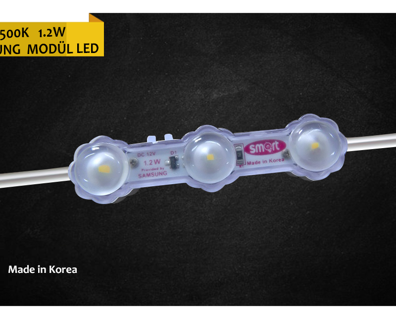 6500K 1.2 Watt Samsung Modül Led